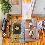 Wood Haven Luxury Duplex Downtown Porto With Ac